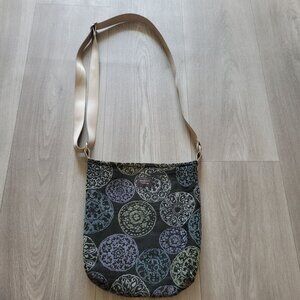 Tapestry Shoulder Bag With Adjustable Strap By Madison Handbags